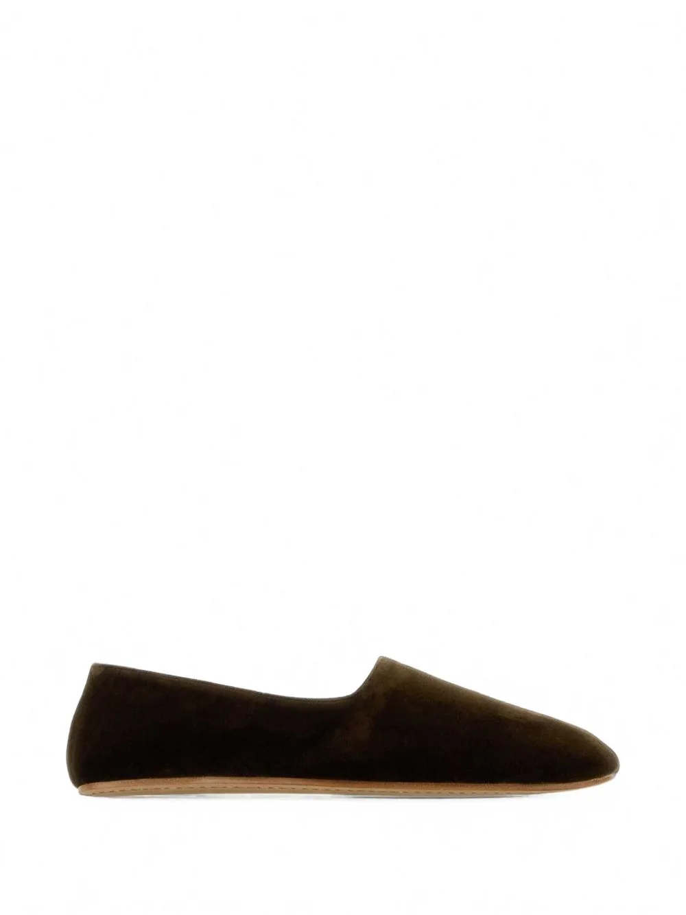 Ponti Velvet Ballet Flats by The Row