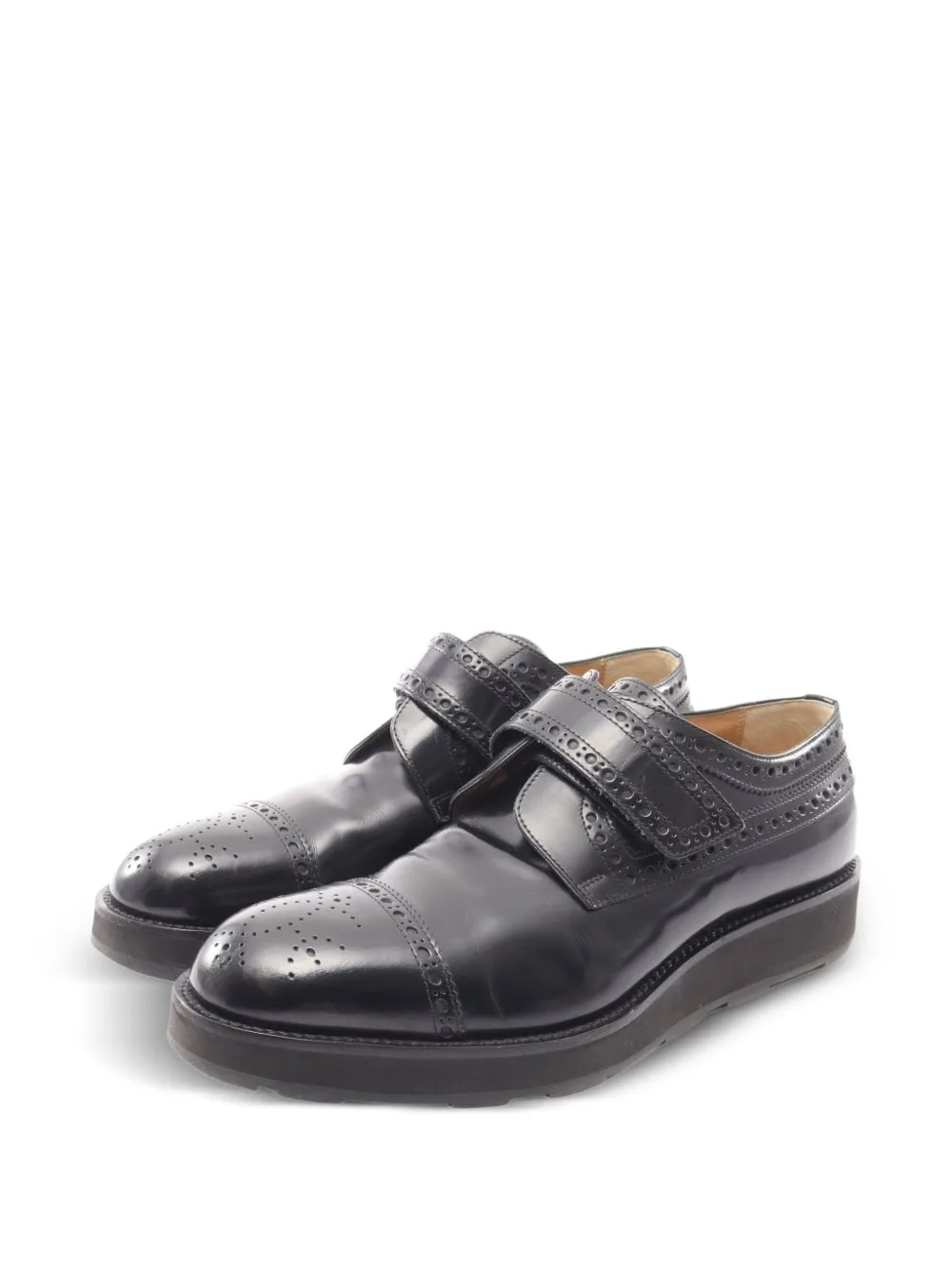 2000s Leather Oxford Shoes by Hermès Pre-Owned