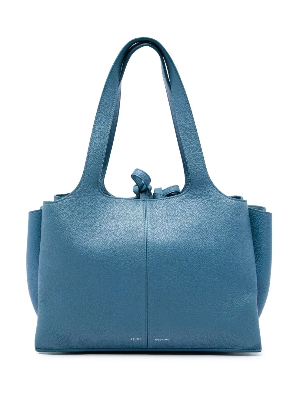 2016 Small Leather Trifold Tote Bag by Celine Pre-Owned