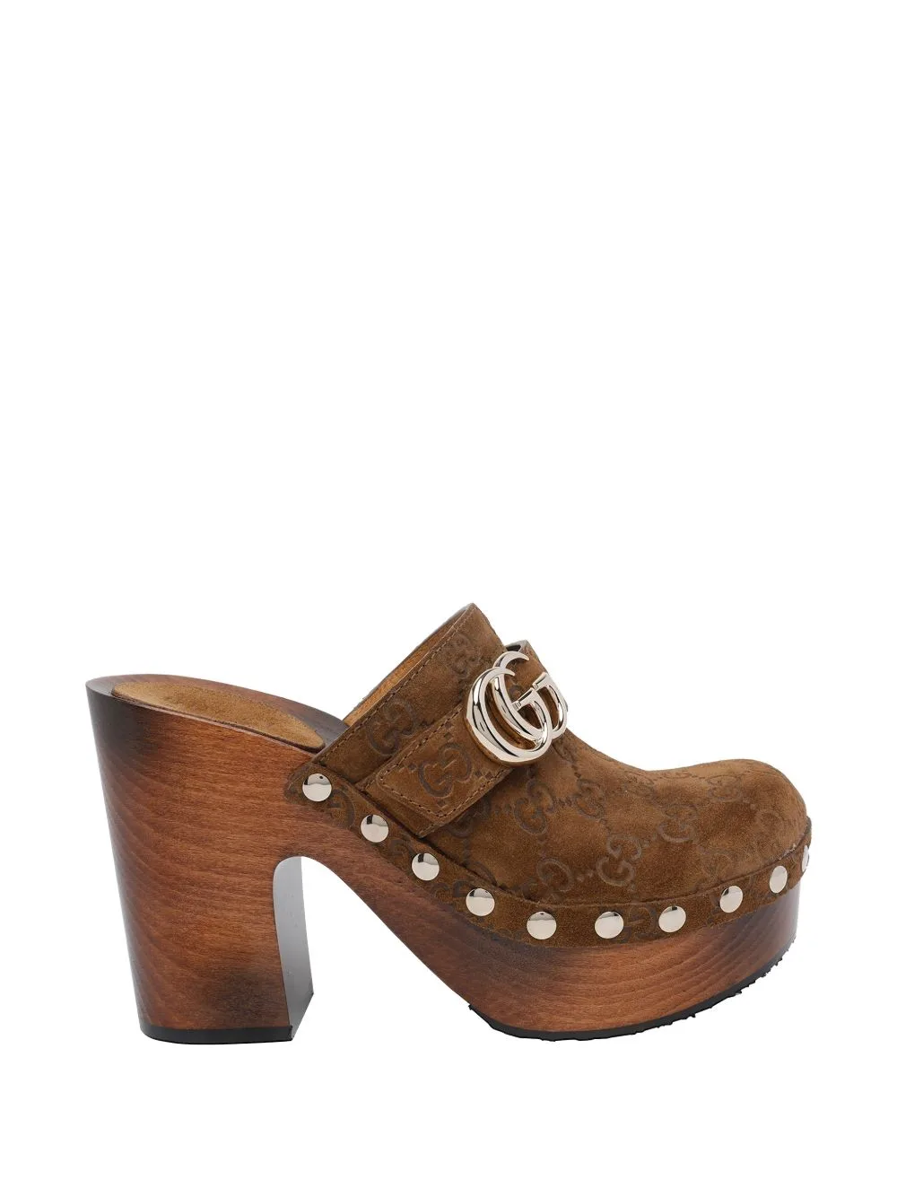 Platform Clogs with Double G