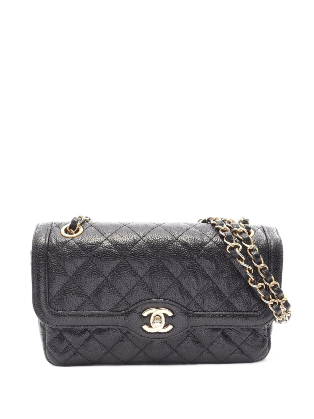 2015-2016 Matelassé Caviar Shoulder Bag by CHANEL Pre-Owned