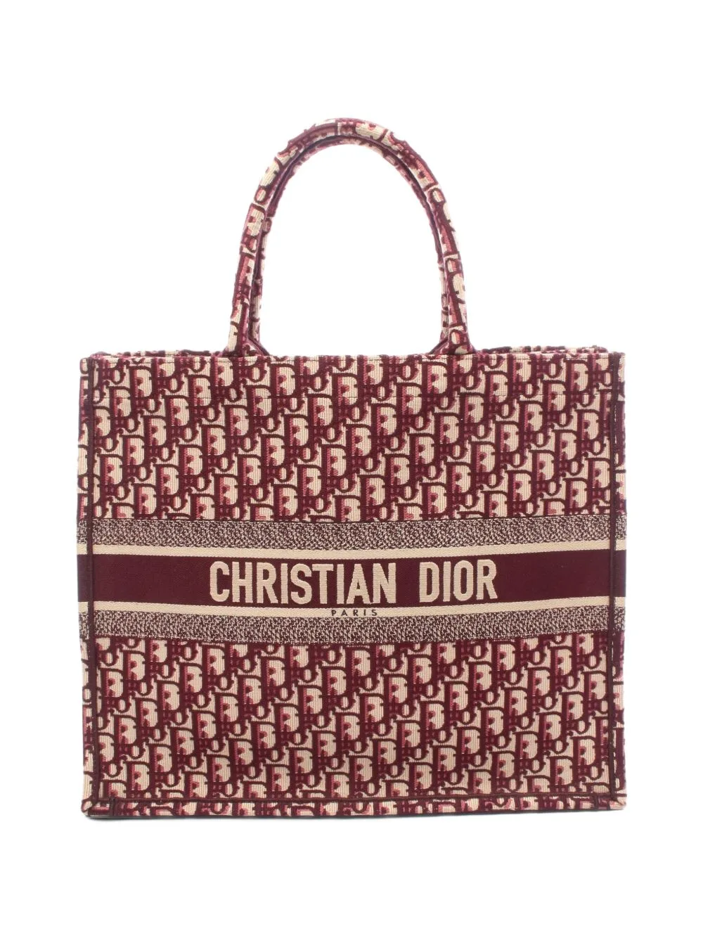 2010s Book Tote Handbag by Christian Dior Pre-Owned