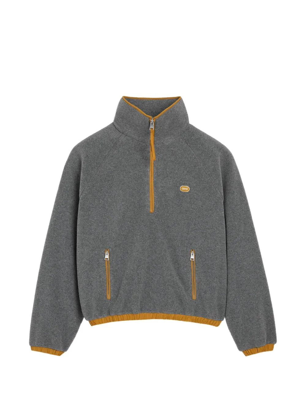 Fleece Vareuse with Ami Patch by AMI Paris