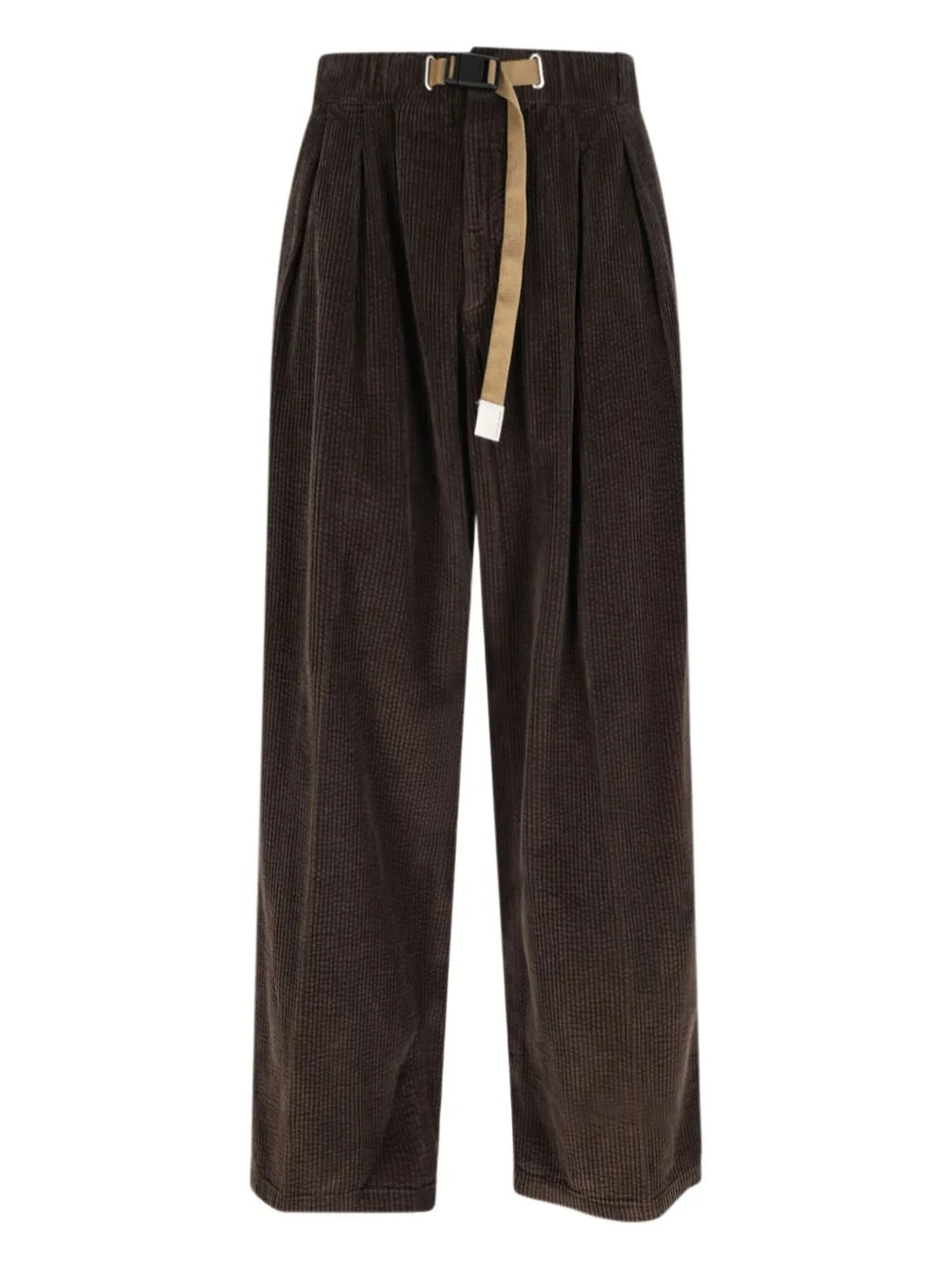 Corduroy Belted Trousers by White Sand