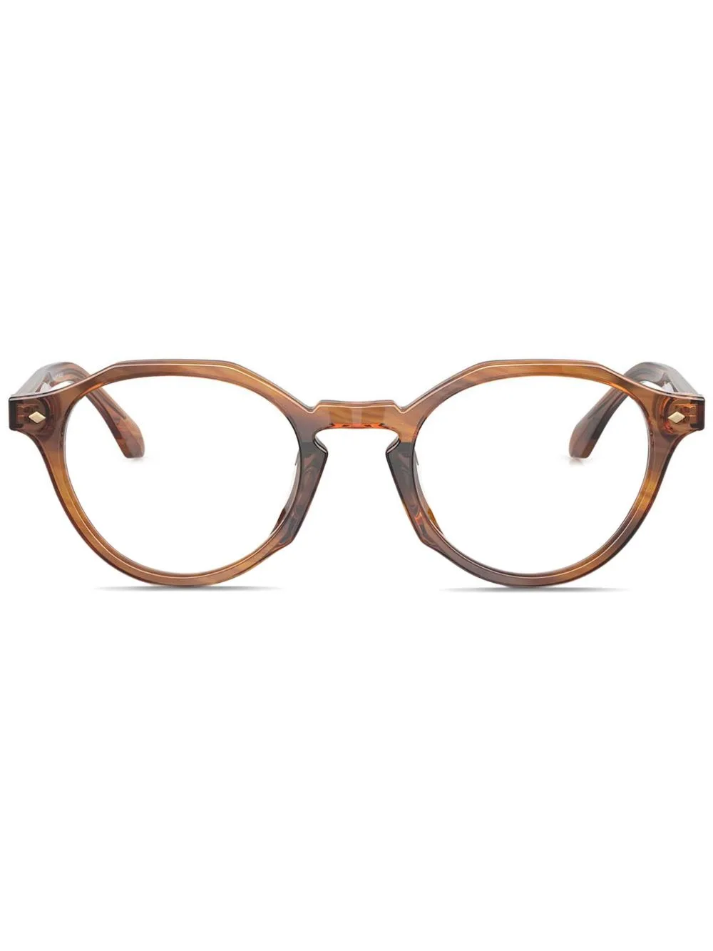 Logo-Print Glasses by Giorgio Armani