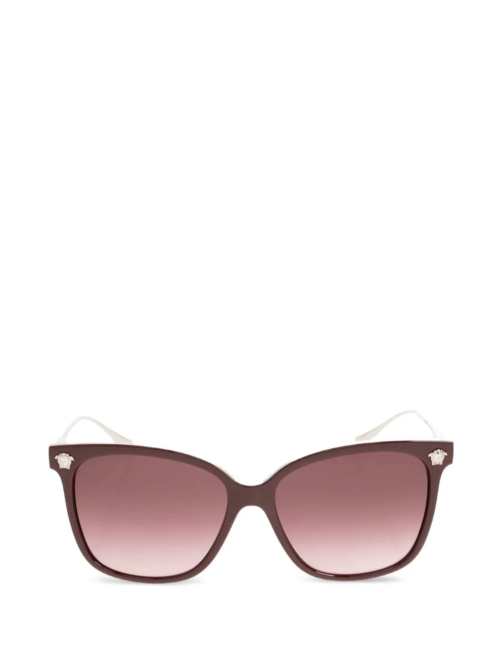 Medusa-Plaque Square-Frame Sunglasses by Versace Eyewear