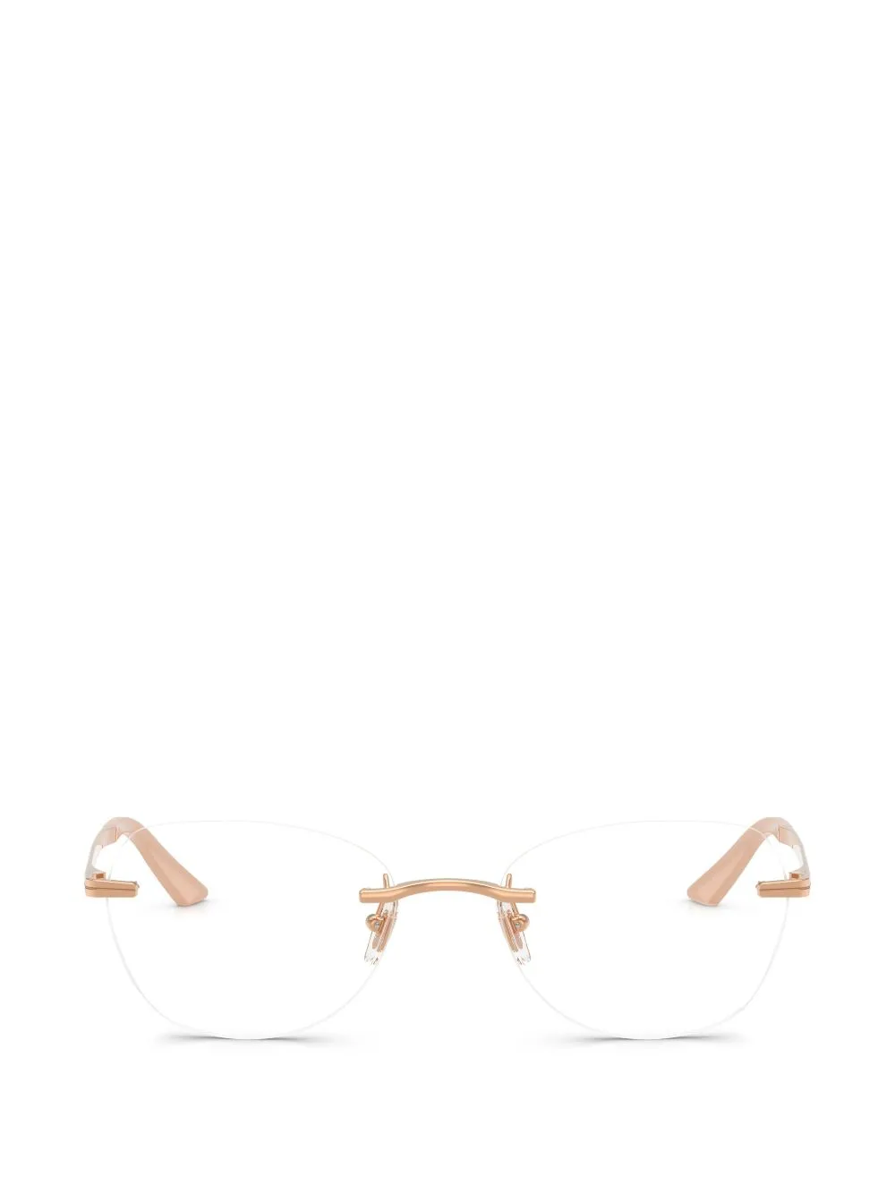 Rimless Glasses by Versace Eyewear