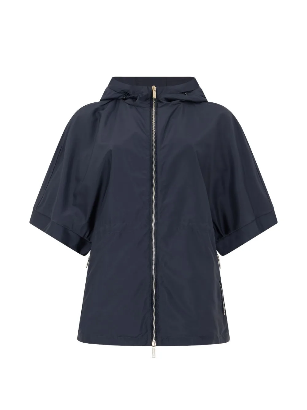 Penelope-Da6 Hooded Short-Sleeve Jacket by Moorer