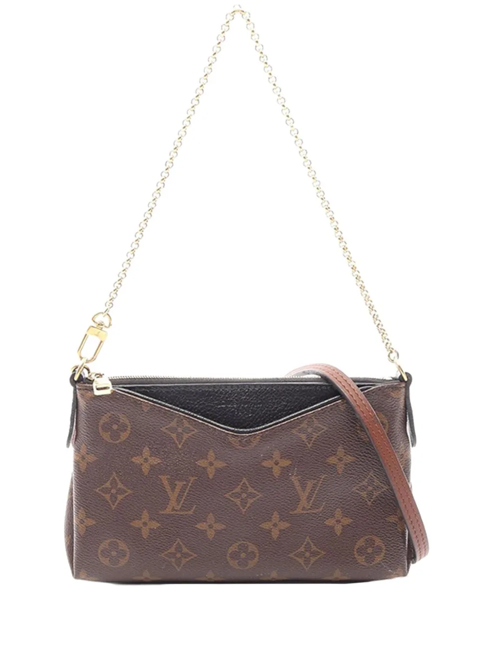 2016 Monogram Pallas Clutch Satchel