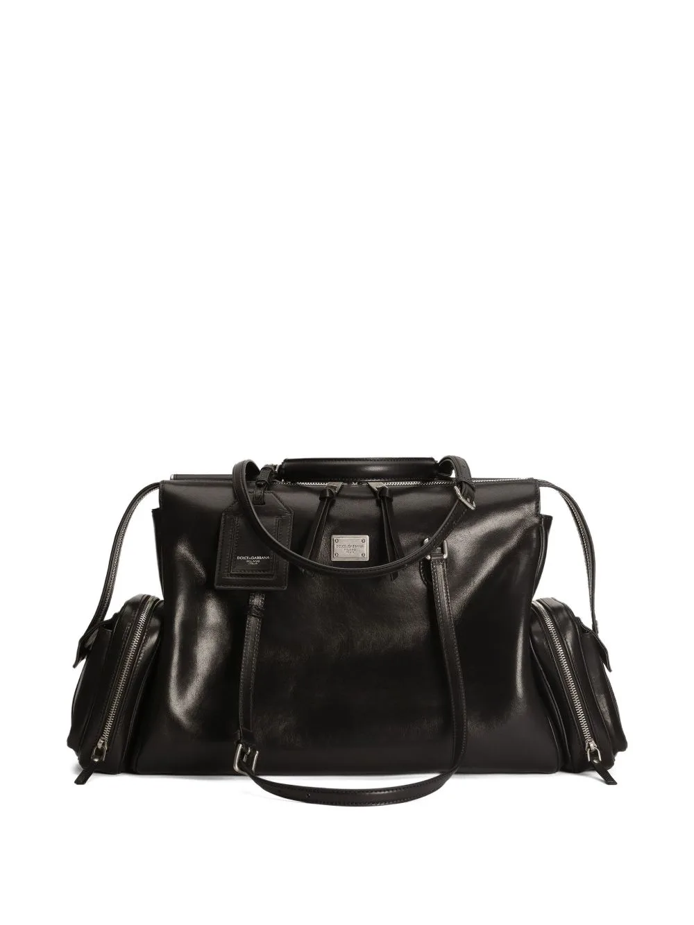 Vittoria Zip Pocket Tote Bag by Dolce & Gabbana