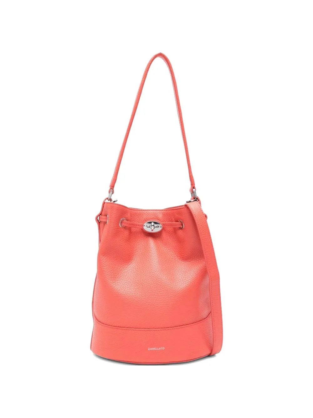 Small Mondà'® Leather Bucket Bag