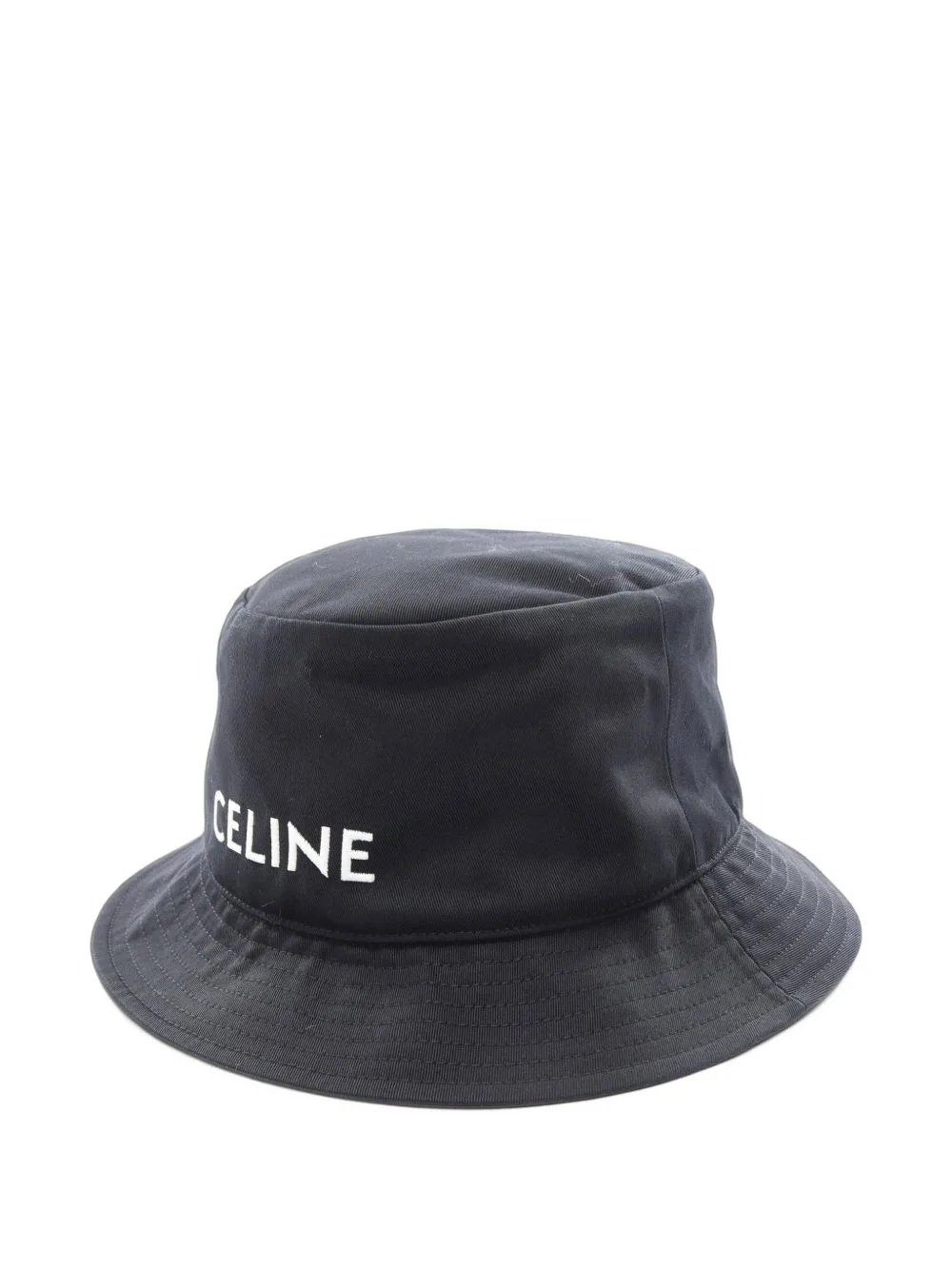2020s Embroidered-Logo Bucket Hat by Celine Pre-Owned