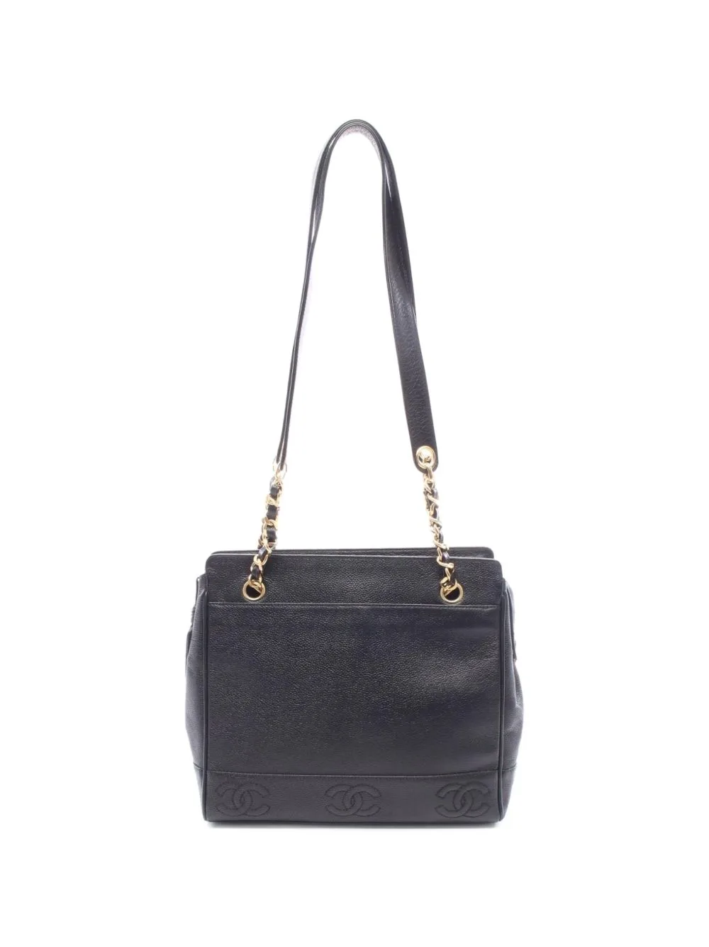 1996-1997 Triple Coco Mark Chain Shoulder Bag by CHANEL Pre-Owned