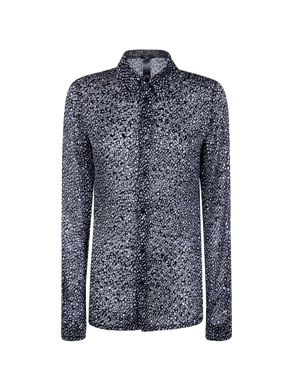 Devoré-Effect Shirt by SAPIO