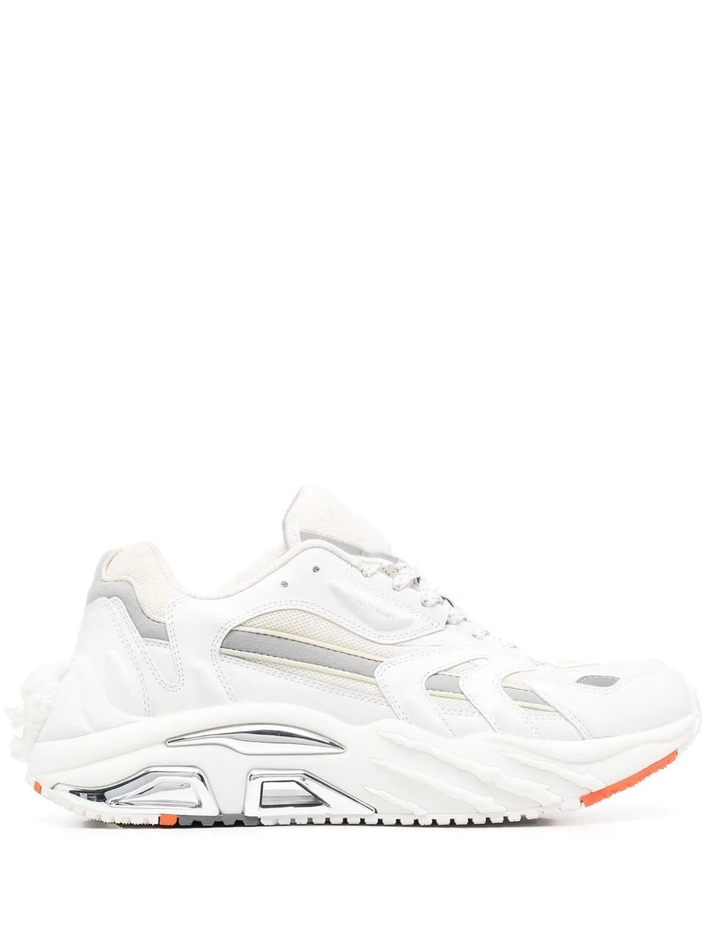 Scratch Panelled Lace-Up Sneakers by Plein Sport