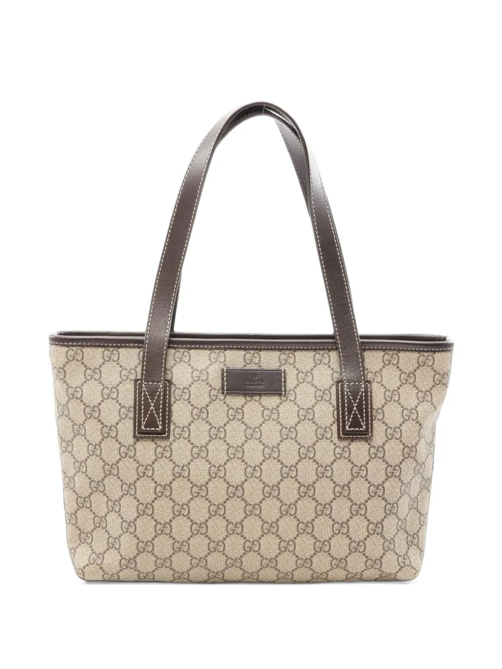 2000s GG Supreme Tote Bag by Gucci Pre-Owned