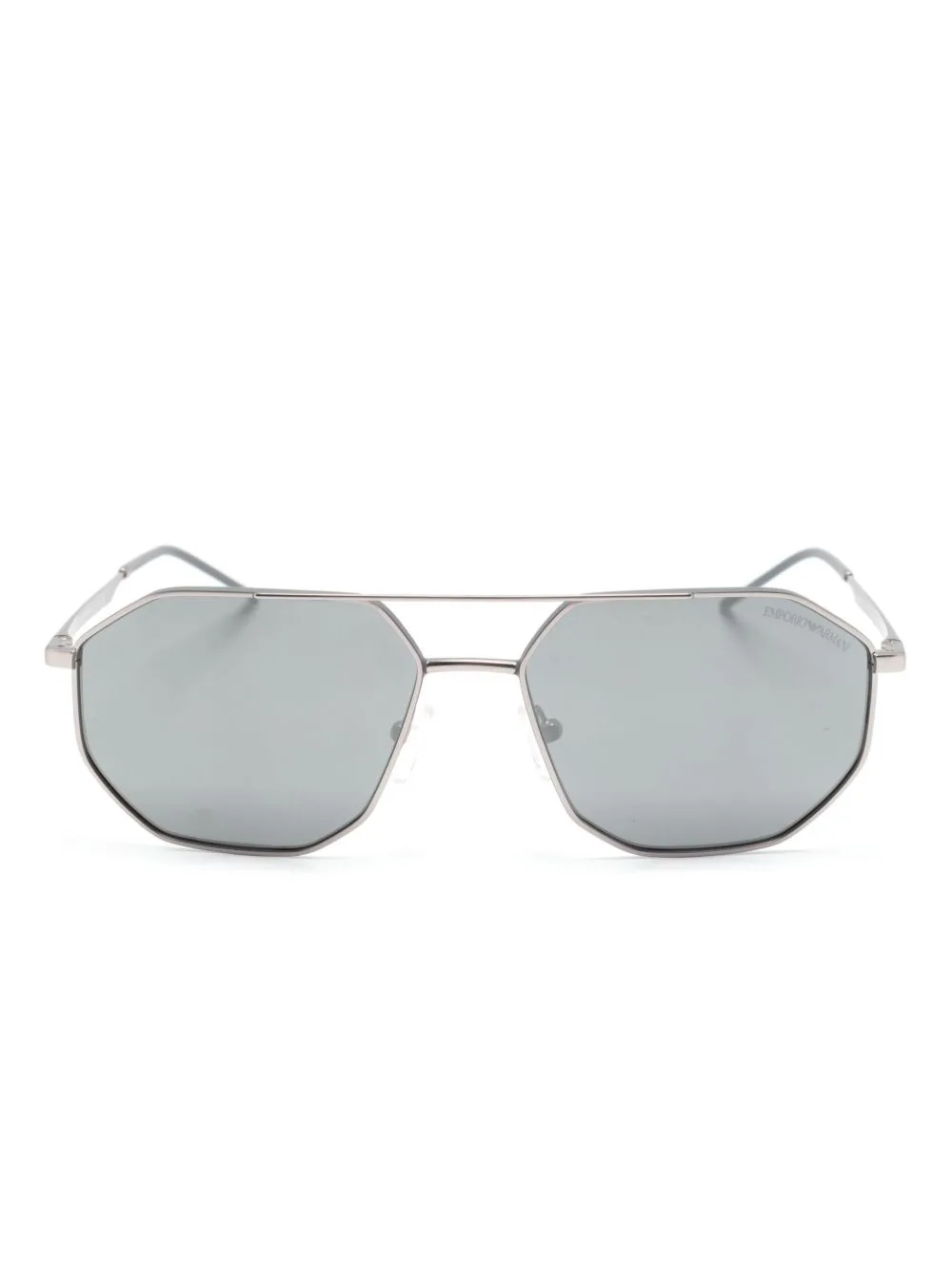 Geometric-Frame Sunglasses by Emporio Armani
