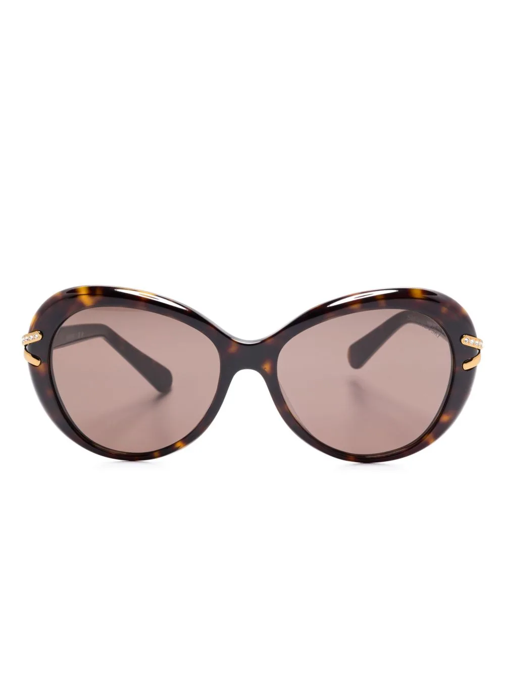 Crystal-Embellished Sunglasses by Swarovski Eyewear