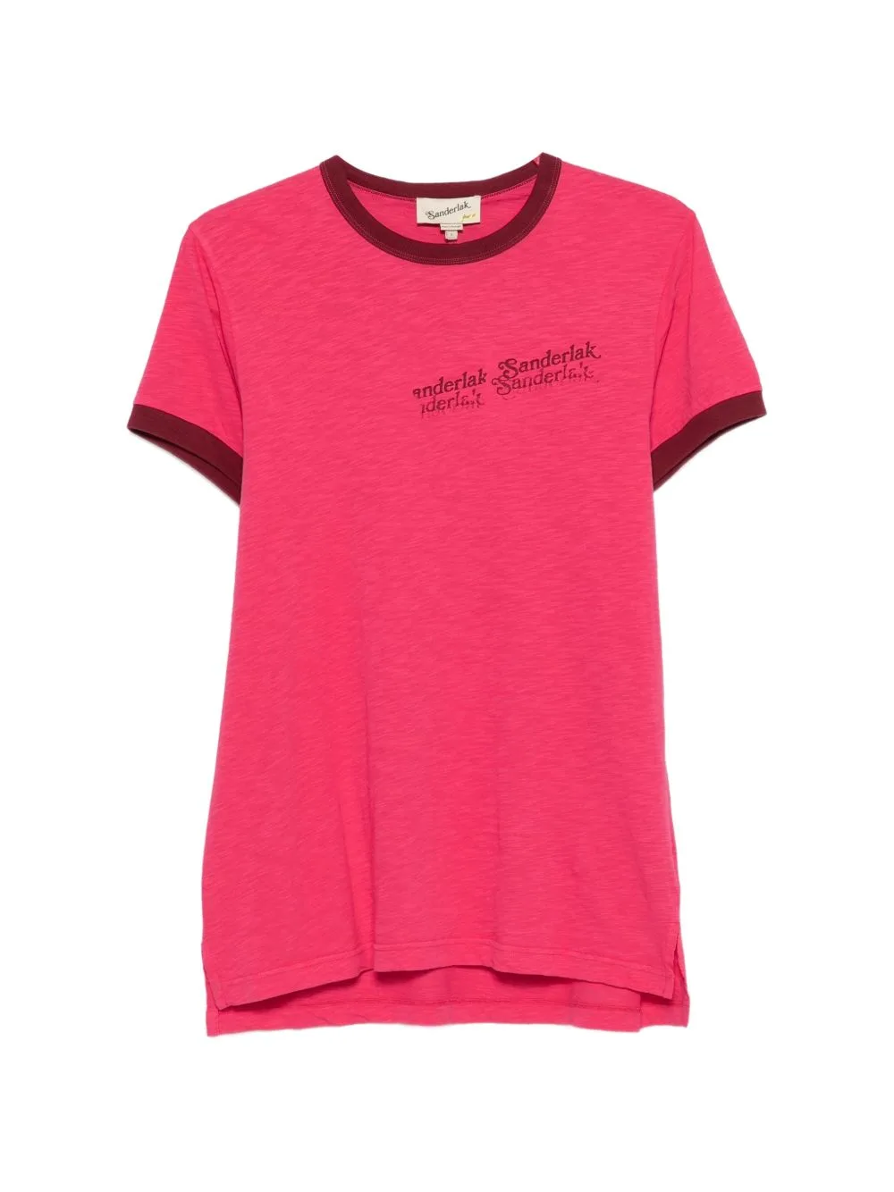 Logo-Embroidered Ringer T-Shirt by Sanderlak