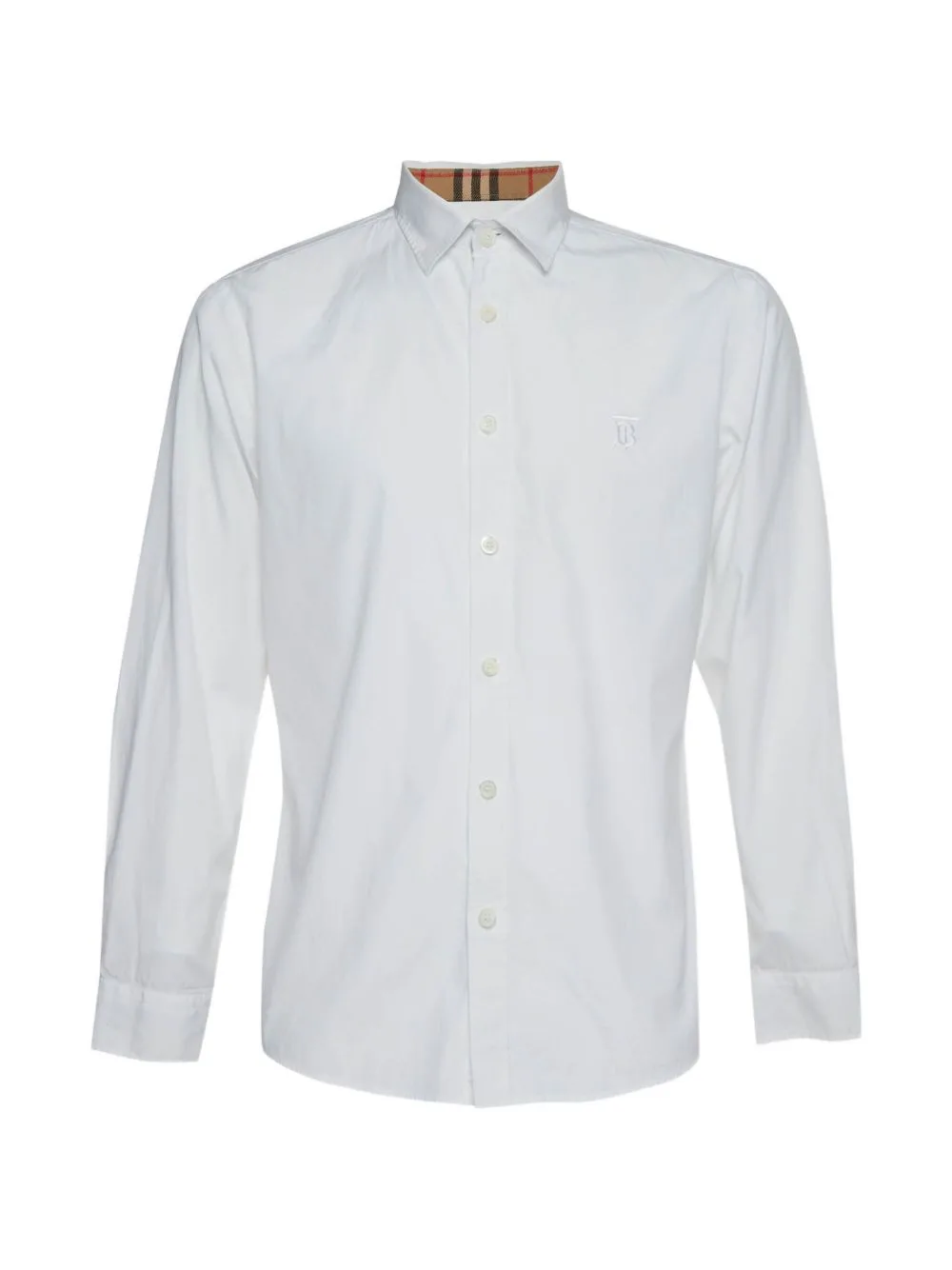 Logo-Embroidered Shirt by Burberry Pre-Owned