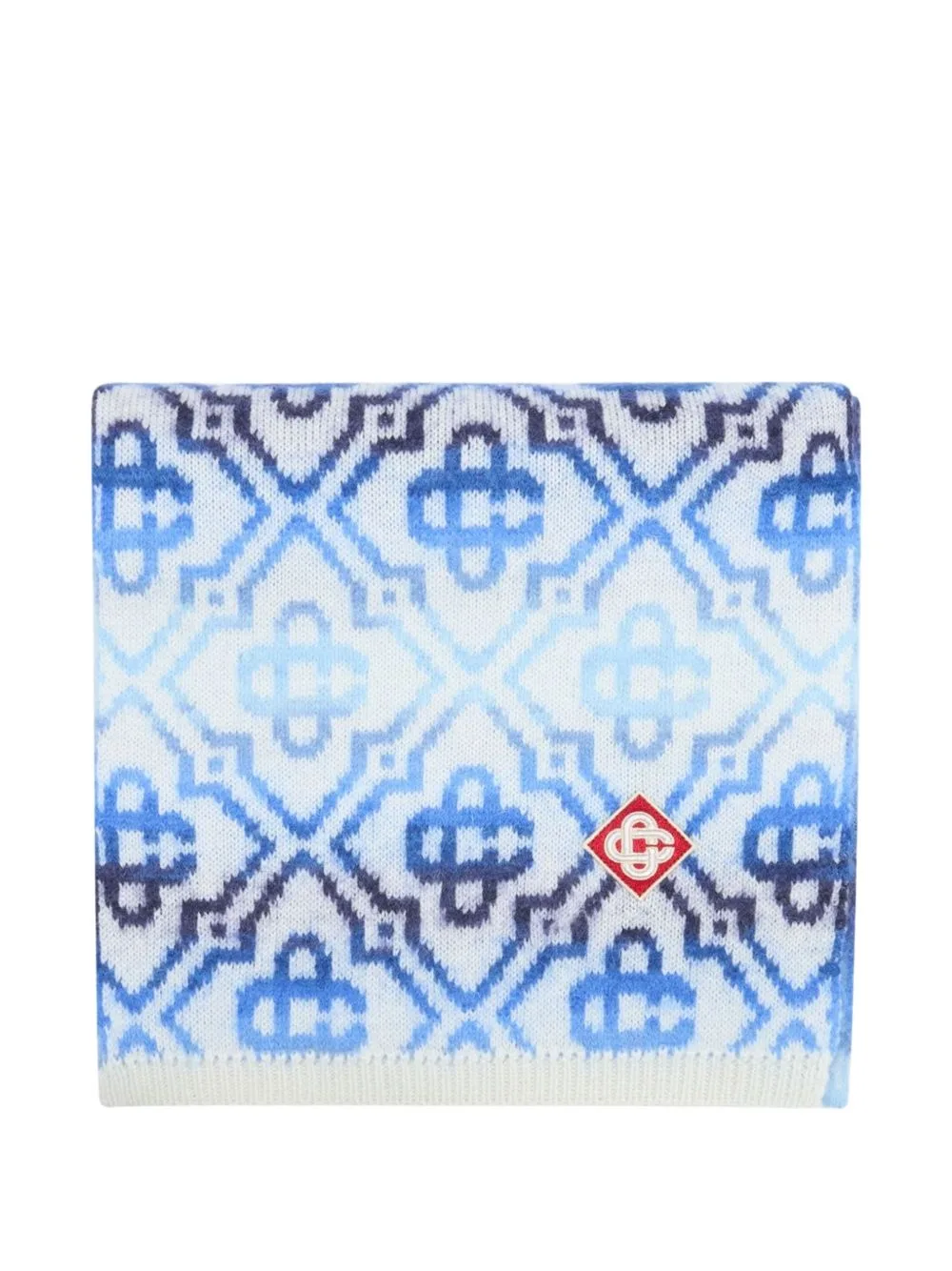 Space Dye Monogram Scarf by Casablanca