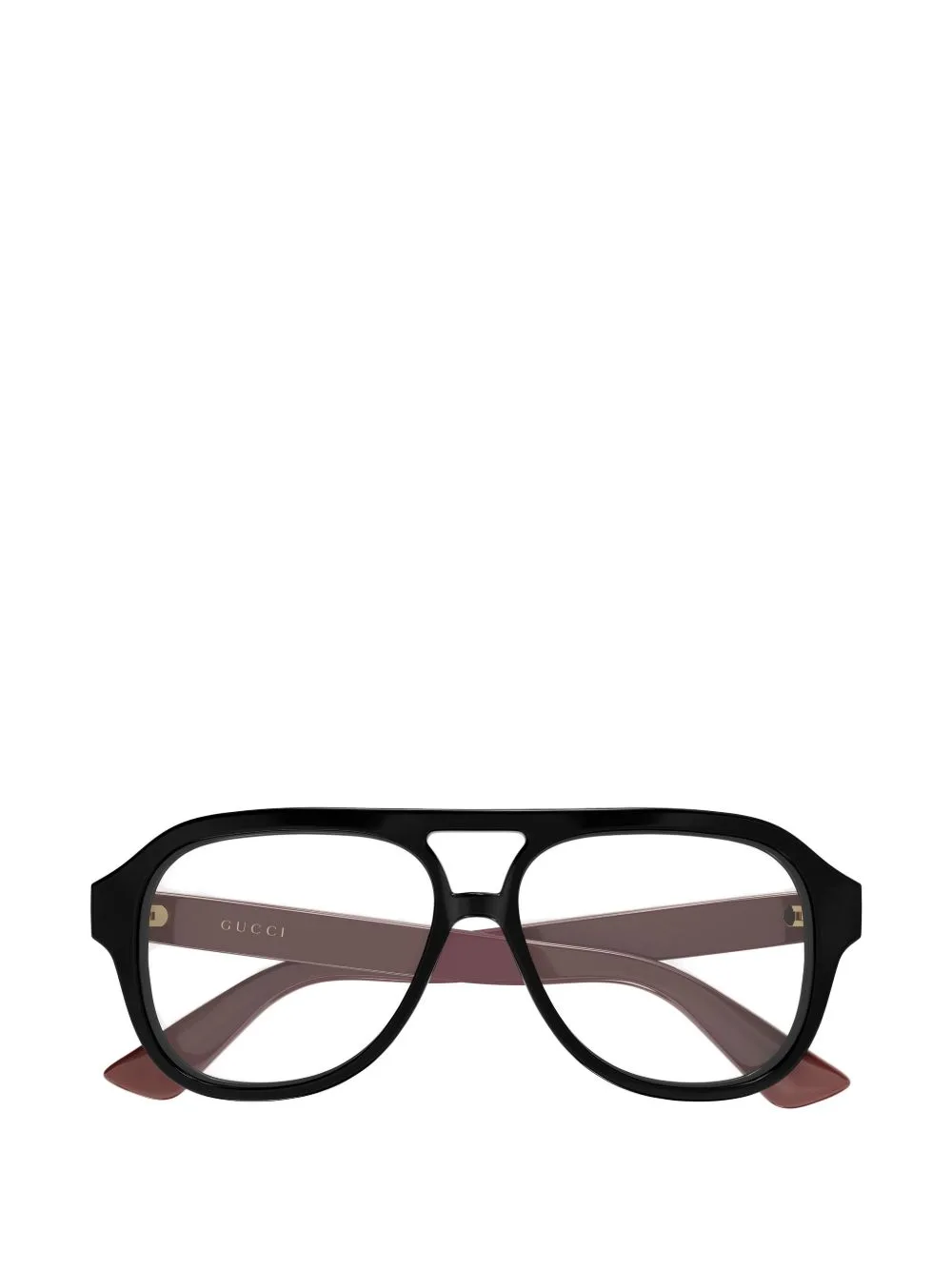 Interlocking G Pilot-Frame Glasses by Gucci Eyewear