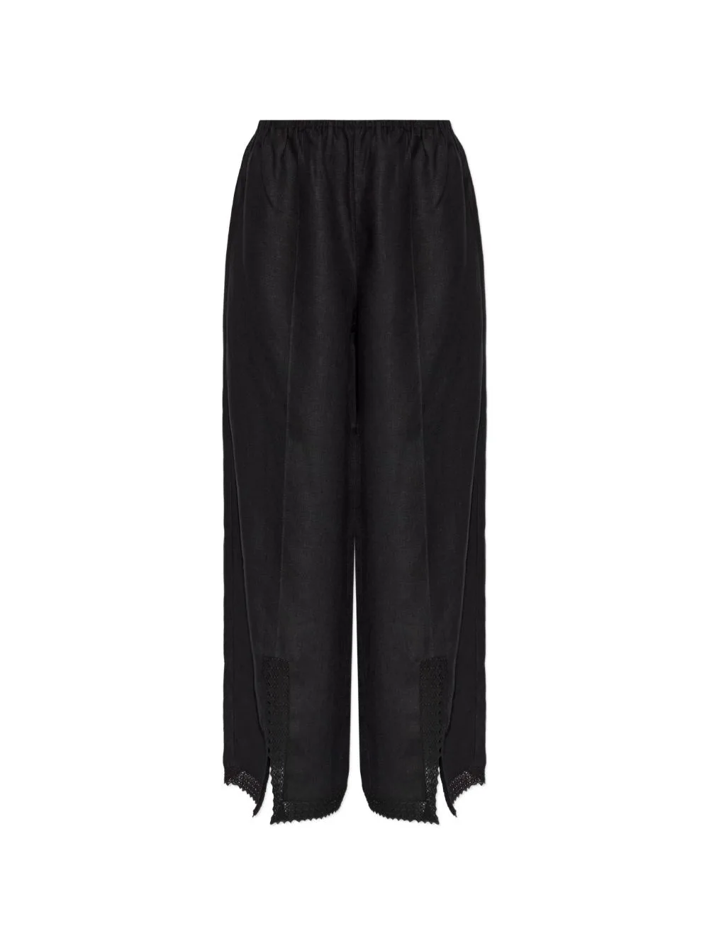 Alfie Lace-Trim Trousers by Posse