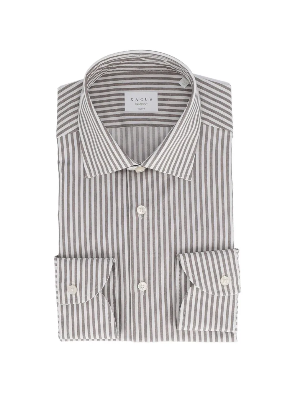 Travel Shirt Striped Shirt by Xacus