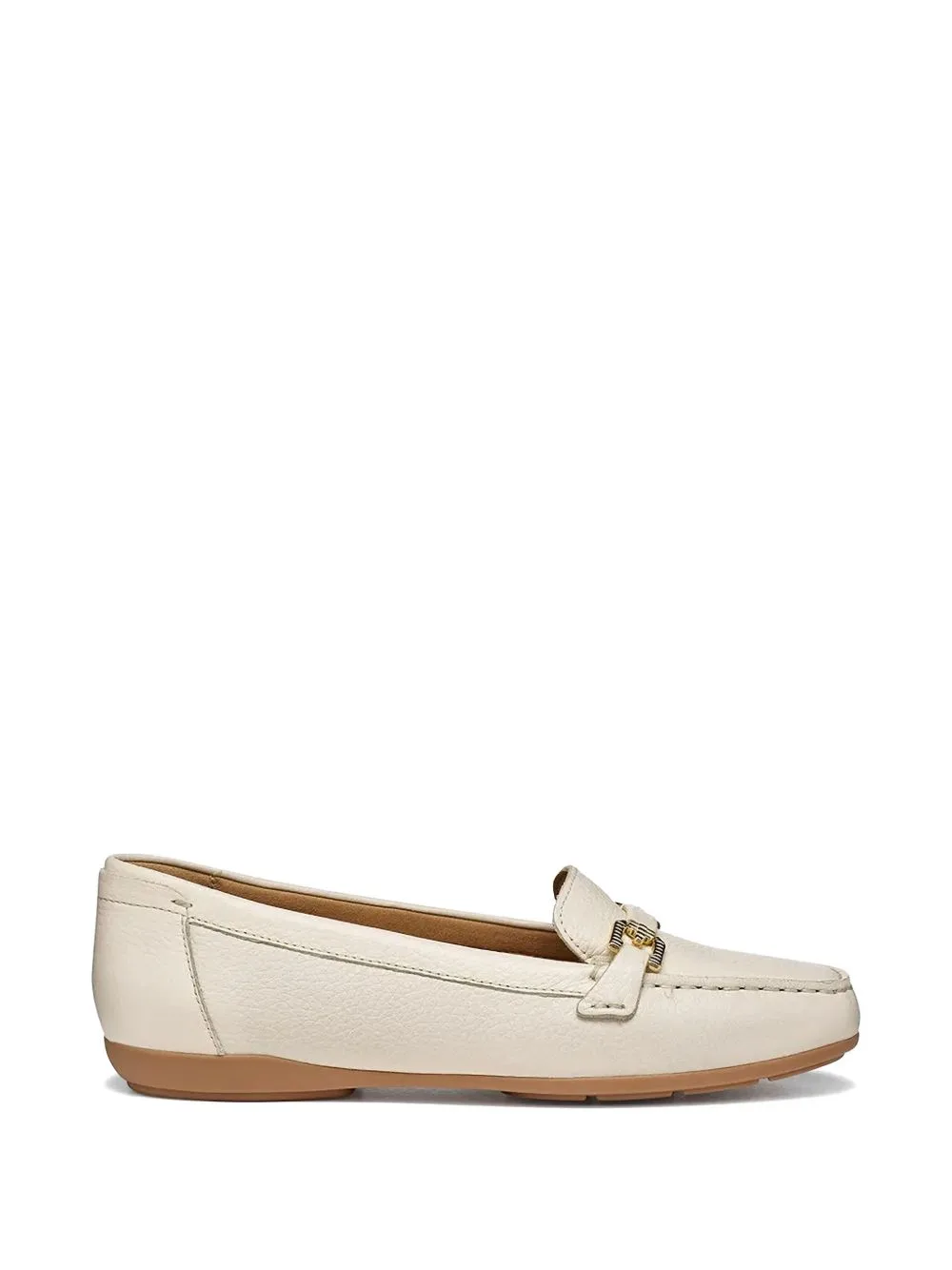 Annytah Moc Buckle Loafers by Geox