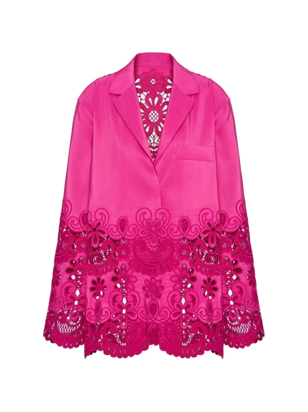 Floral-Embroidered Shirt by Valentino Garavani