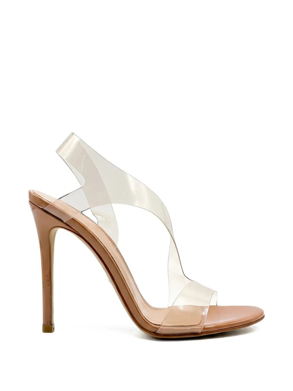 Metropolis Transparent-Strap Stiletto Pumps