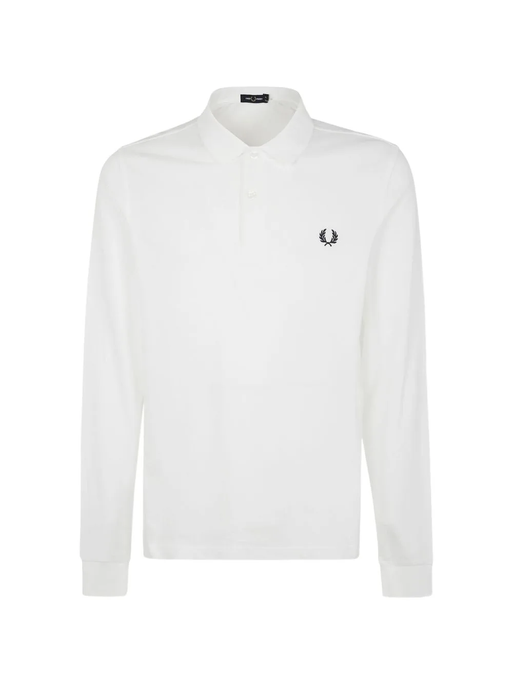 Long-Sleeve Polo Shirt by Fred Perry