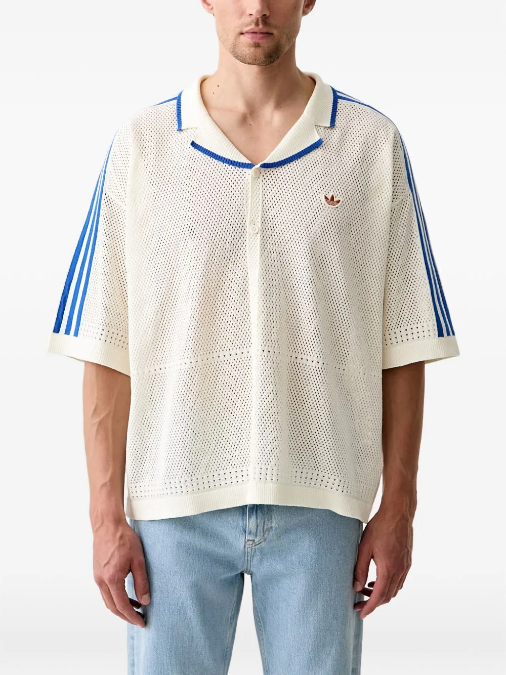 Originals Summer Glow Knitted Resort Shirt by adidas