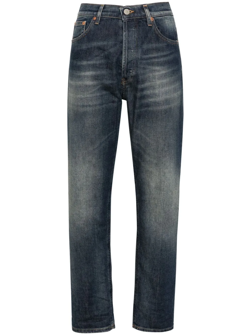 Logo-Plaque Jeans by DONDUP