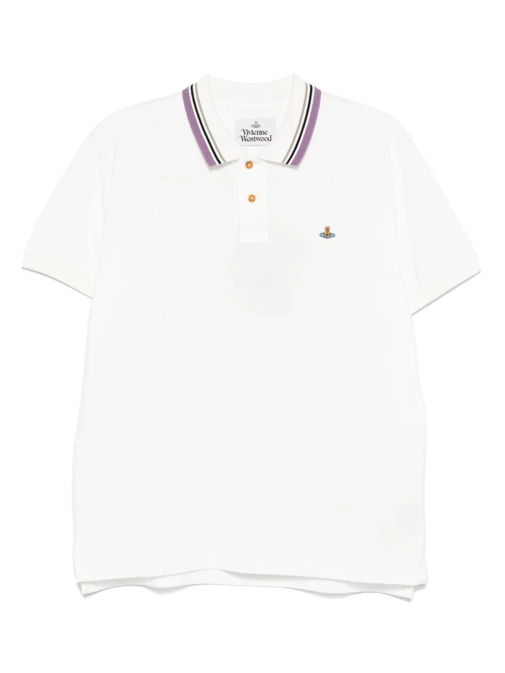 Orb-Embroidered Polo Shirt by Vivienne Westwood