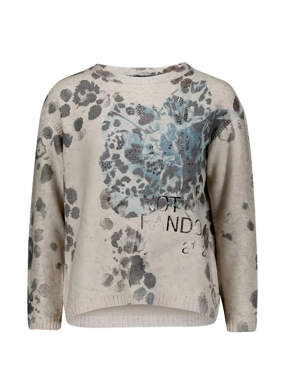 Rhinestone-Embellished Sweater by Betty Barclay