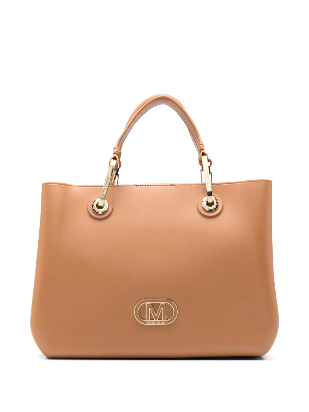 Medium Flat Kira Logo-Plaque Tote Bag by Marc Ellis