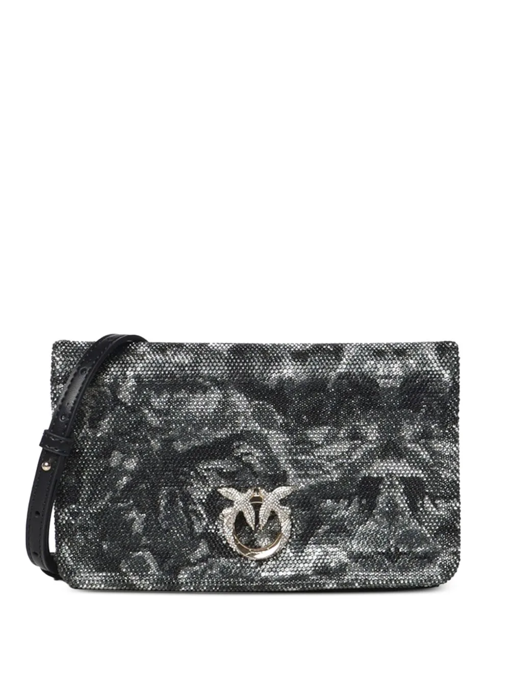 Love Birds Crystal-Embellished Shoulder Bag by PINKO