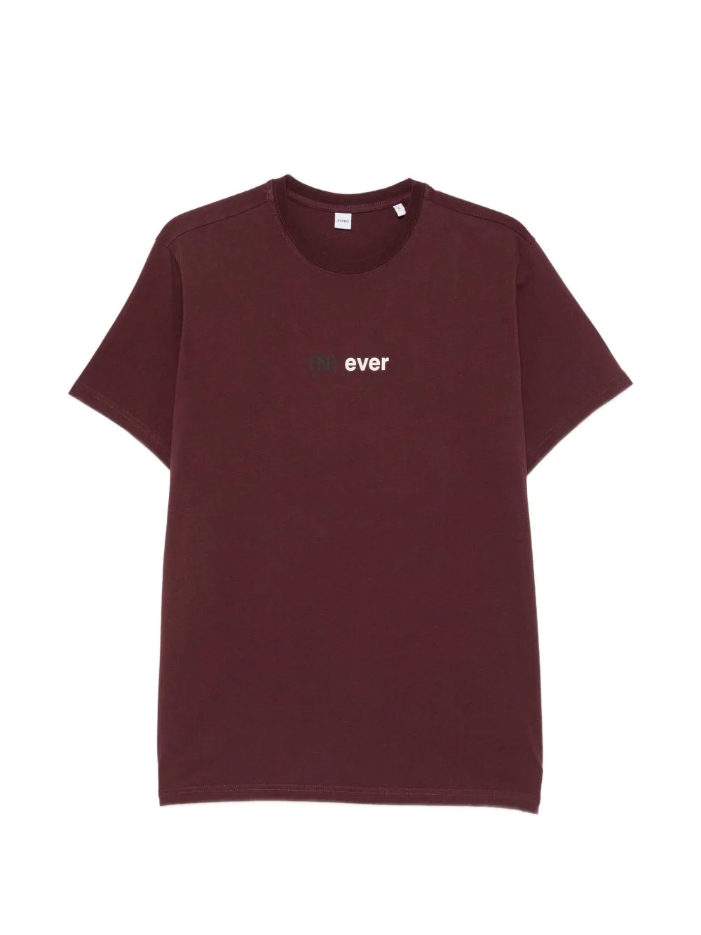 Slogan-Print T-Shirt by ASPESI
