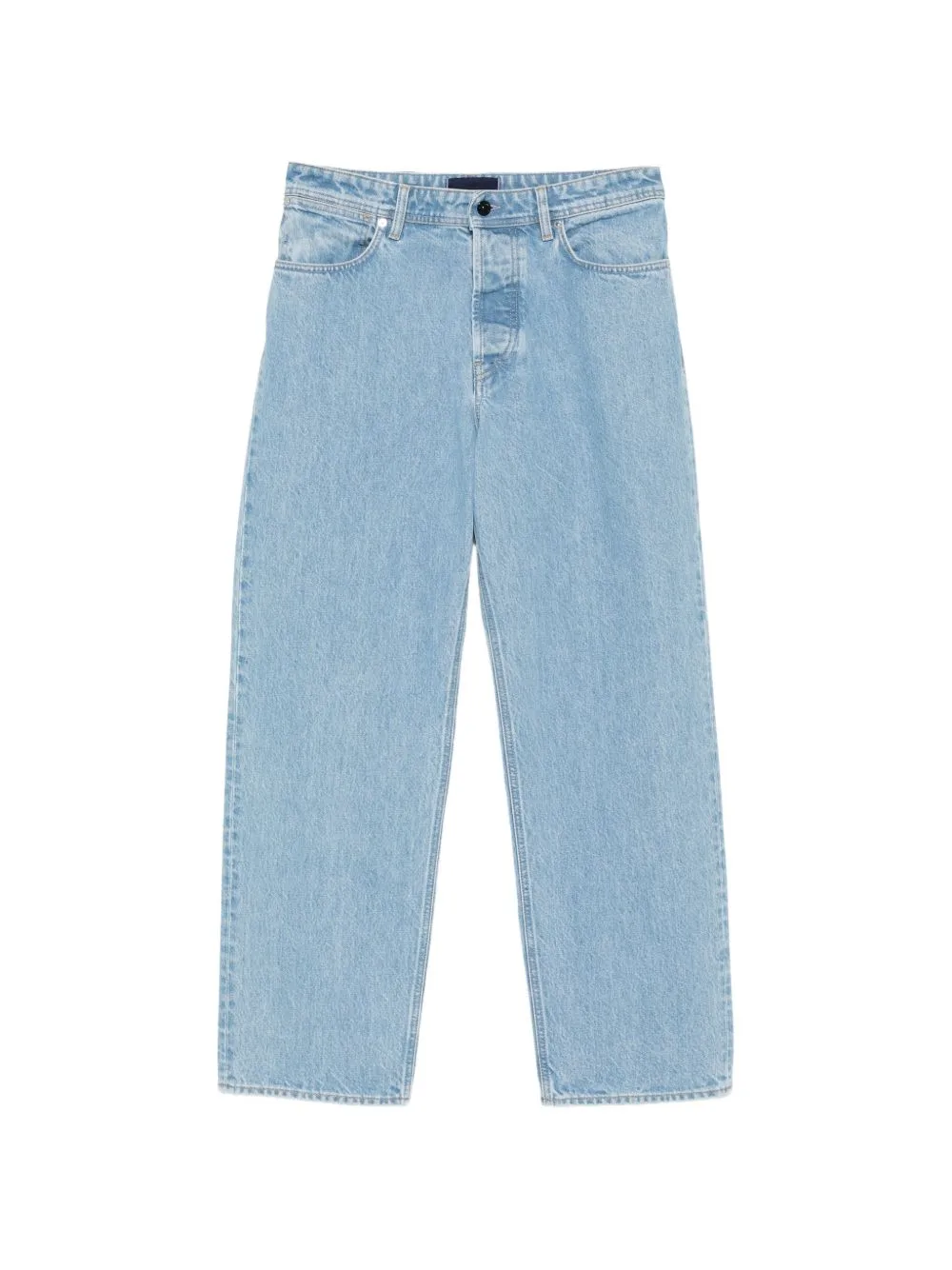 Logo-Patch Straight-Leg Jeans by Stone Island