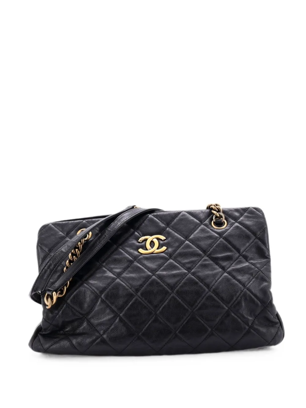 Perfect Edge Quilted Leather Small Tote Bag by CHANEL Pre-Owned