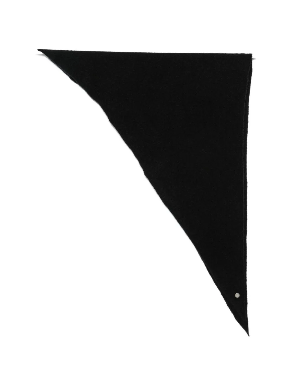 Triangular Knitted Scarf by Roberto Collina
