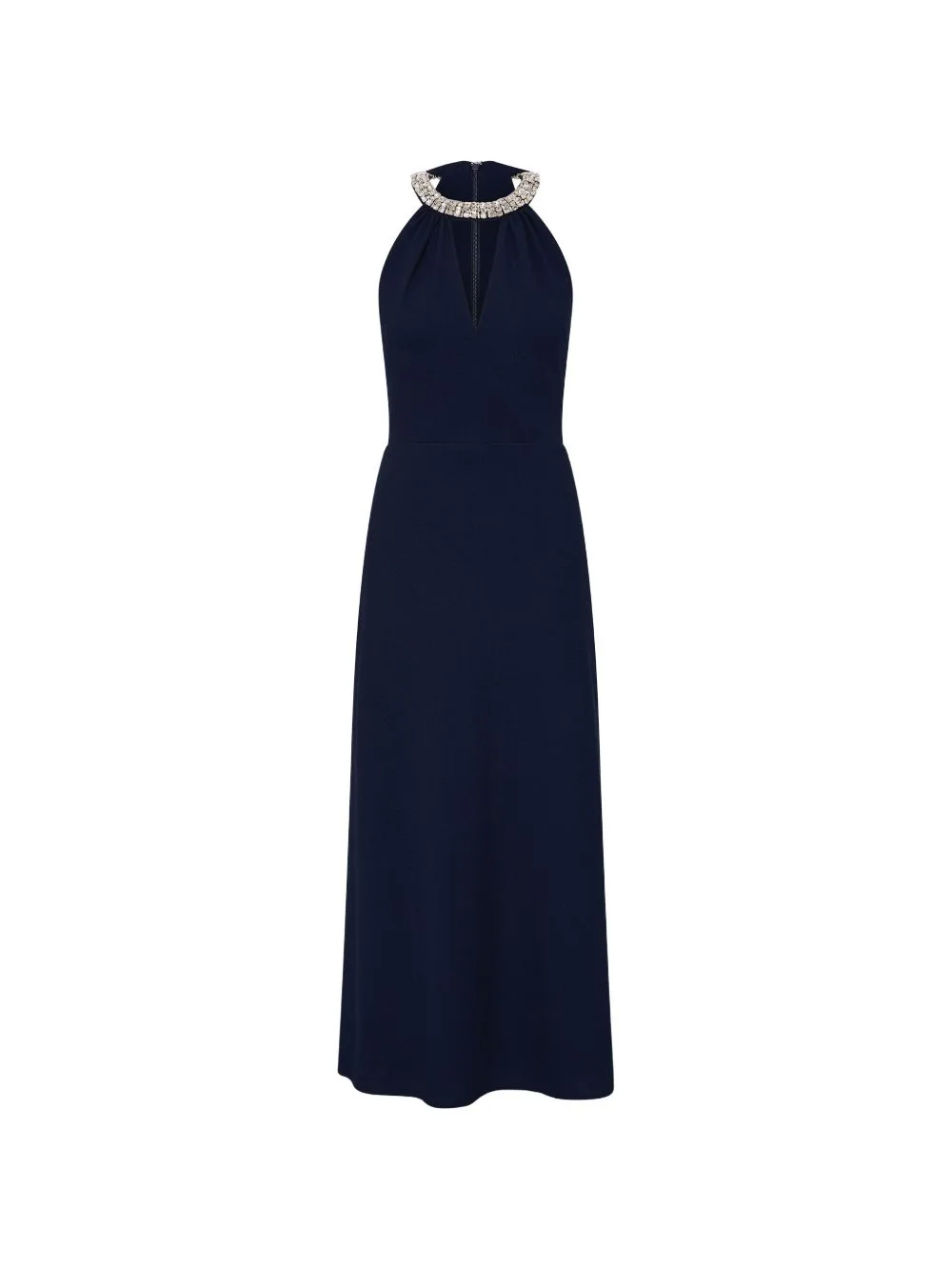 Gimlet Halter Midi Dress by Rebecca Vallance