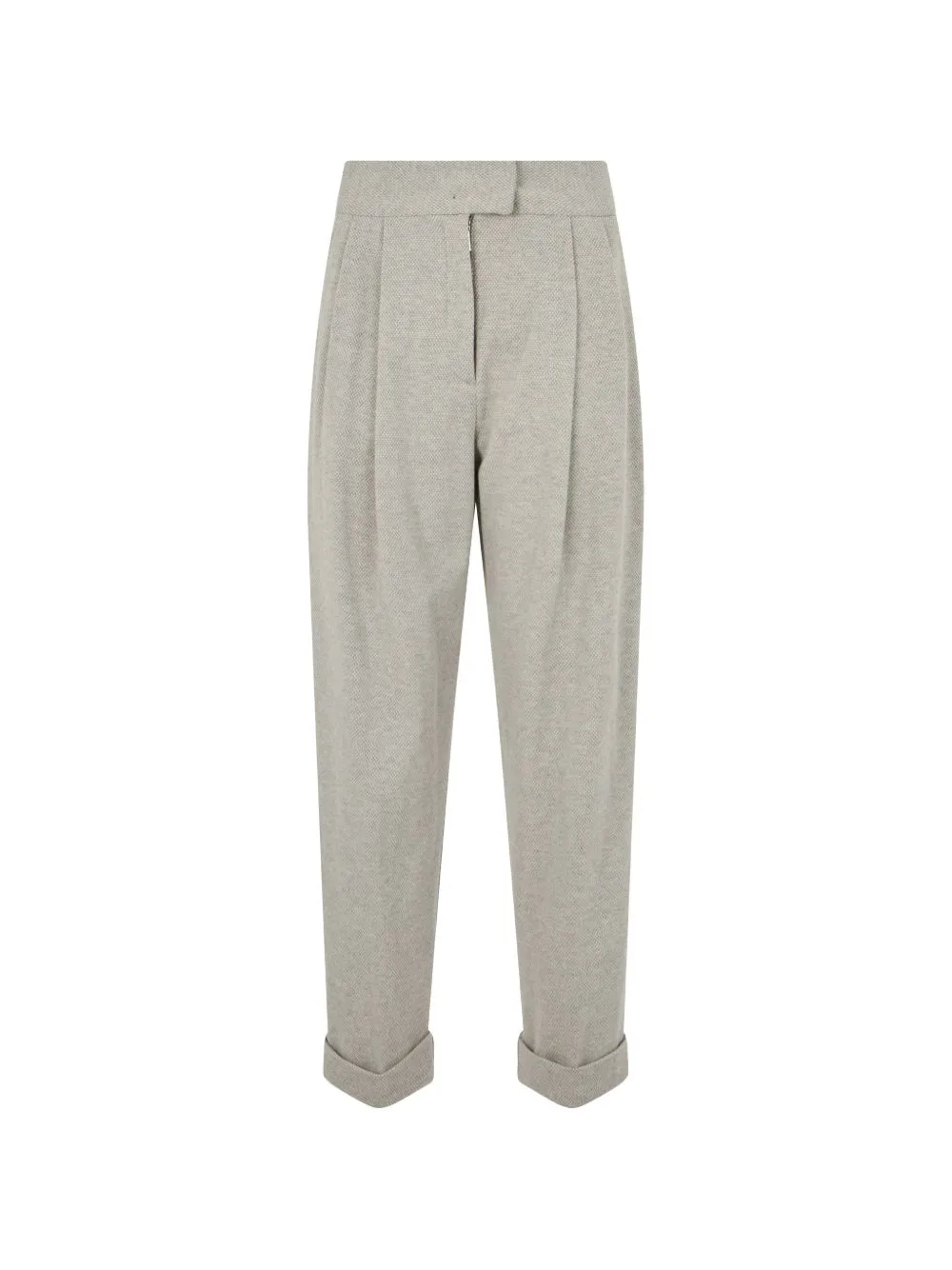 Ruth-Cms Pleated Tapered Trousers by Moorer