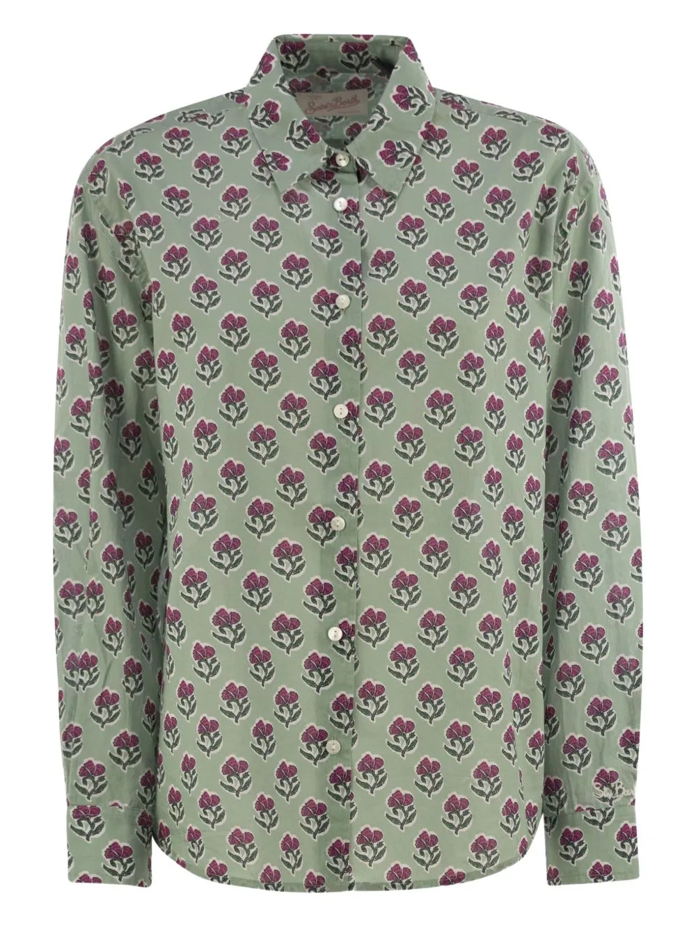 Meredith Floral-Print Shirt by MC2 Saint Barth