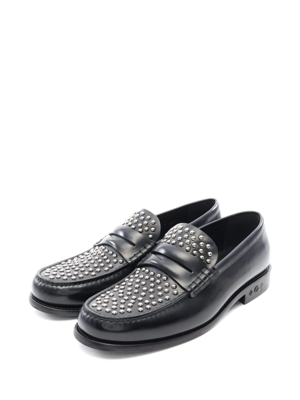 Studded Leather Loafers by Louis Vuitton Pre-Owned