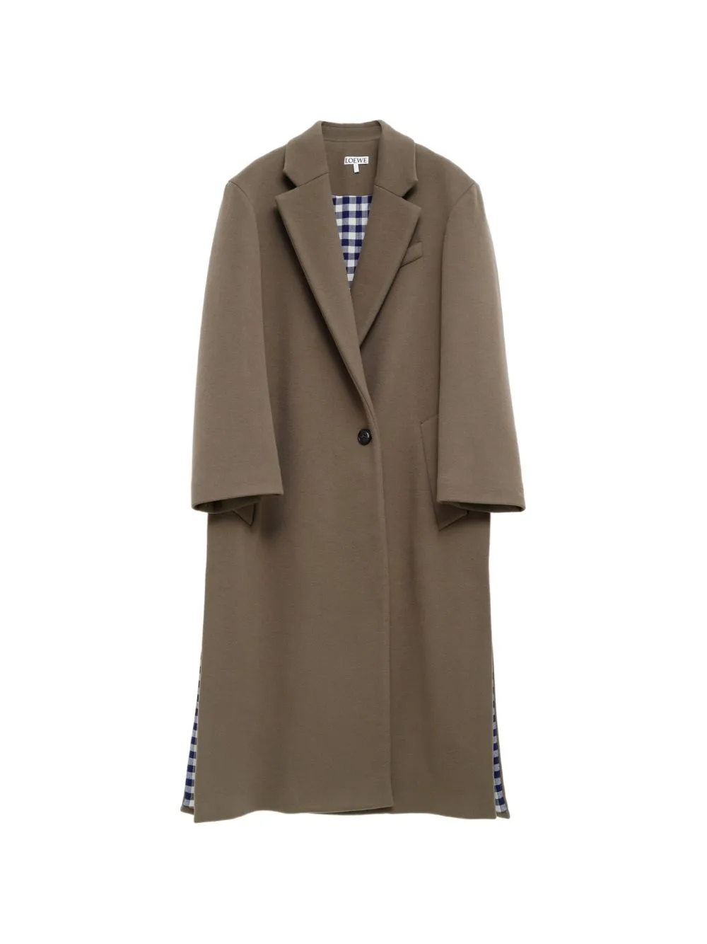 Notched-Lapels Coat by LOEWE