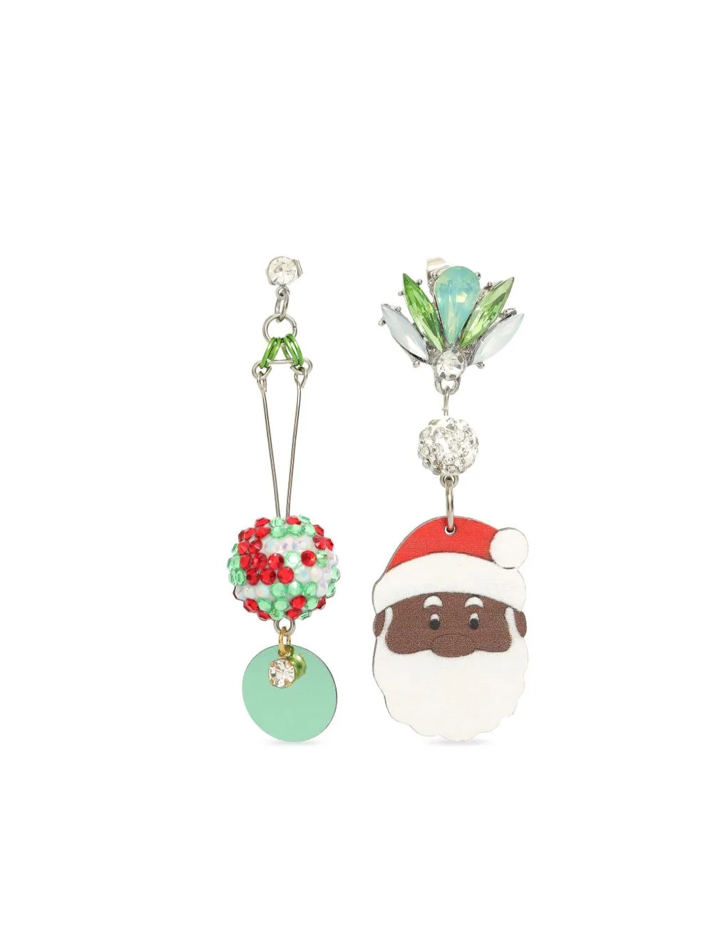 Christmas-Motif Earrings by Amir Slama