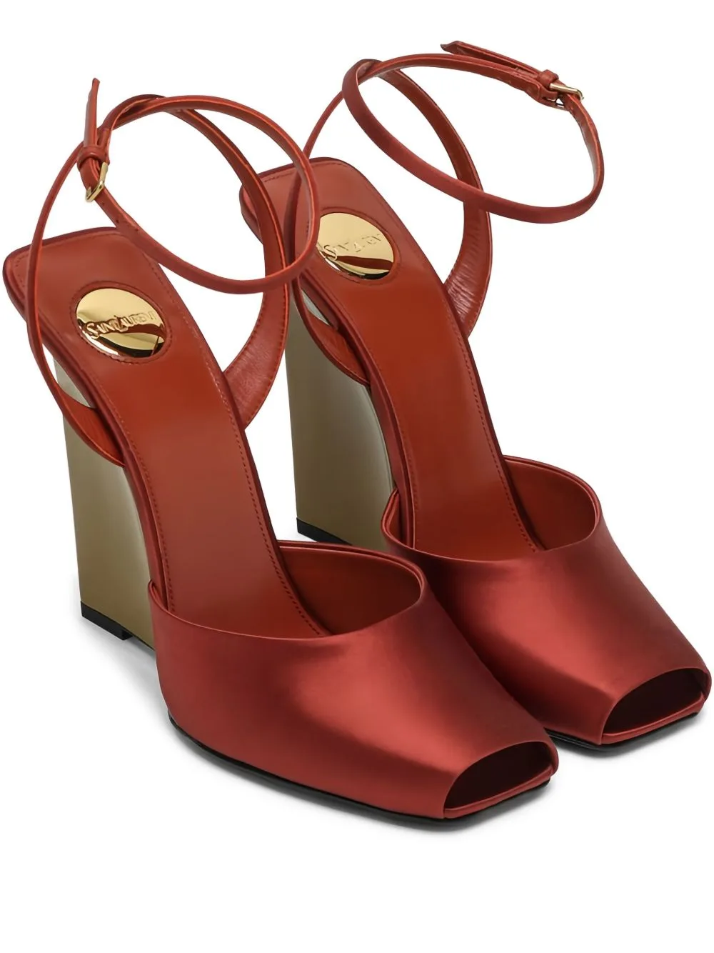 La Scandale Heeled Sandals by Saint Laurent