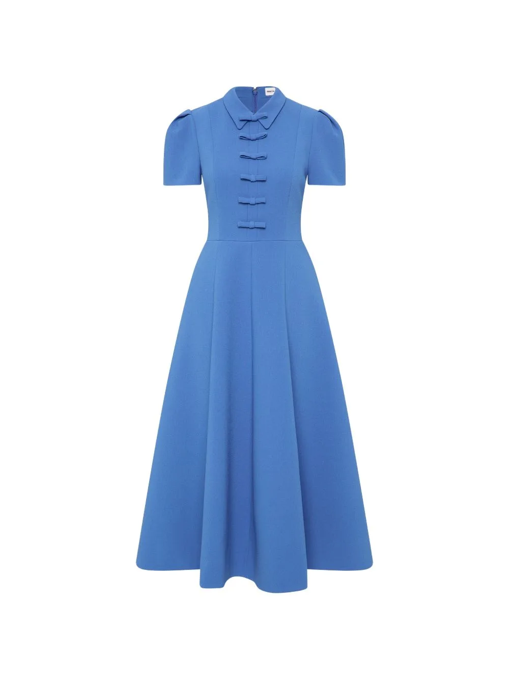 Preston Short-Sleeve Midi Dress by Rebecca Vallance